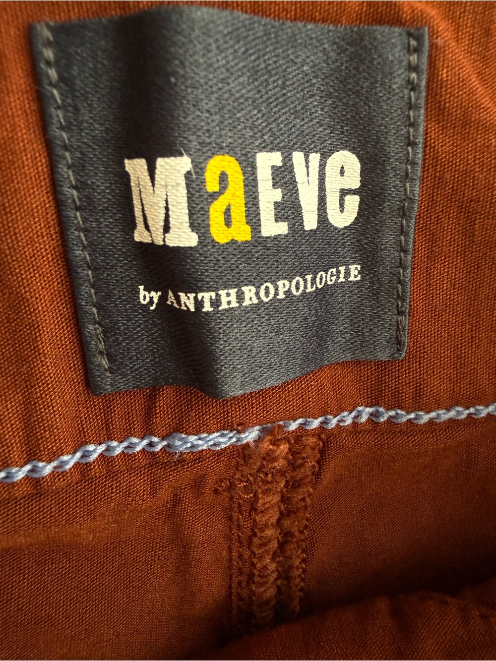 LIKE NEW Anthropologie Maeve Colette Linen Blend Cropped Wide Leg Pants 29 - Picture 3 of 11